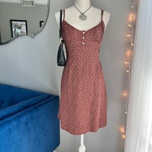 brandy melville rust-colored sundress ♡